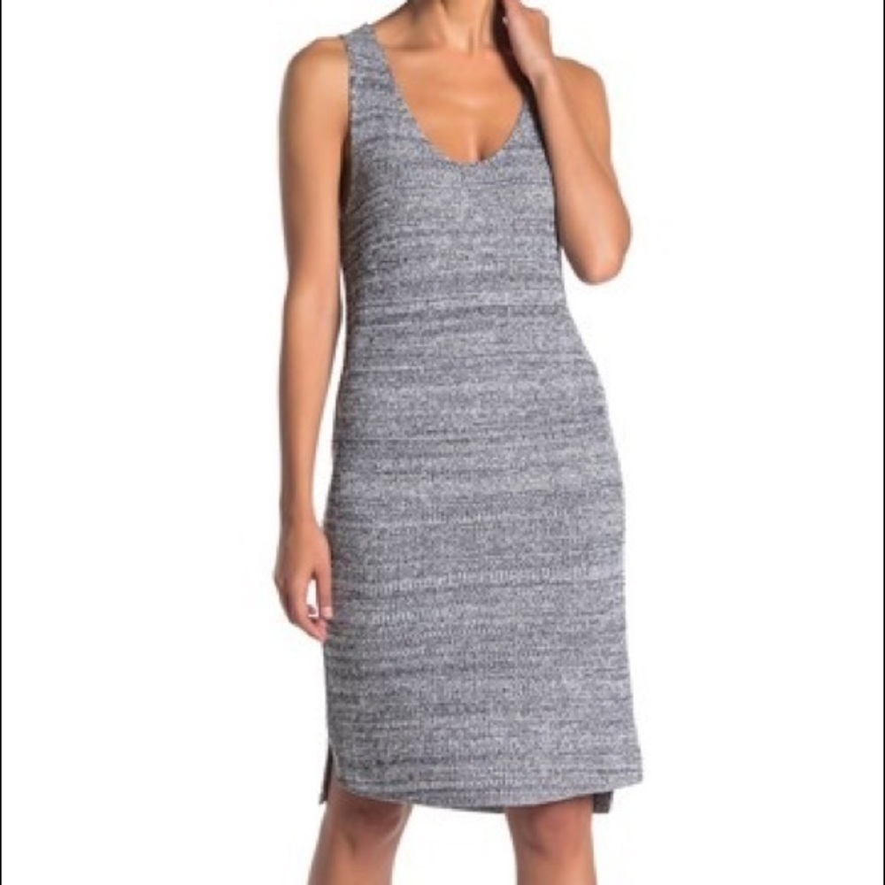 NWT! Susina navy Captain marled knit dress